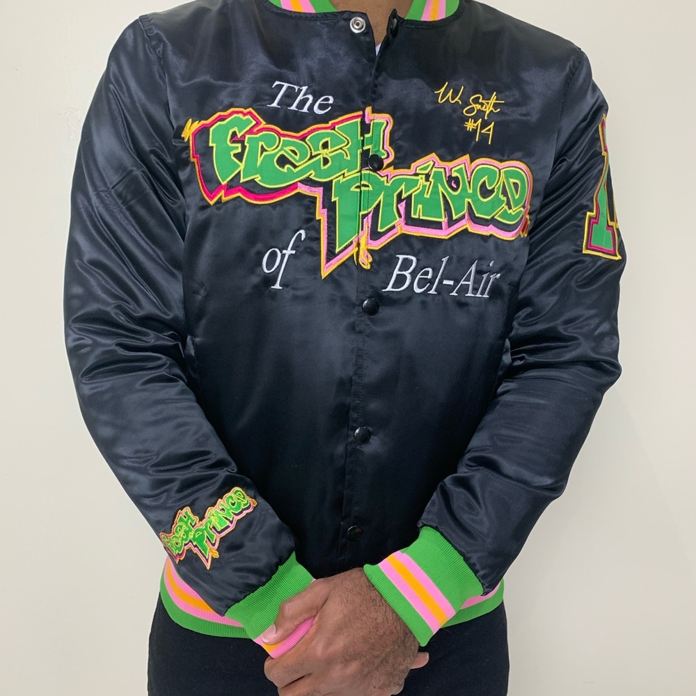 BUY 1 GET 1 FREE! UNISEX Fresh Prince of Bel Air CUSTOM MADE SATIN JACKET!